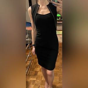 Elegant Black Sheath Dress by Yigal Azrouel Sz. 2